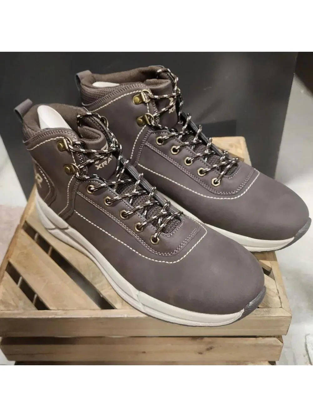 XRAY NIB Xray Footwear Mens Huddley Boot Brown 13 (bin